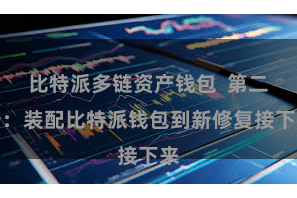 比特派多链资产钱包  第二步：装配比特派钱包到新修复接下来